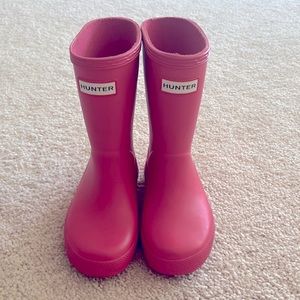 Toddler Hunter Rainboots Size 8B/9G